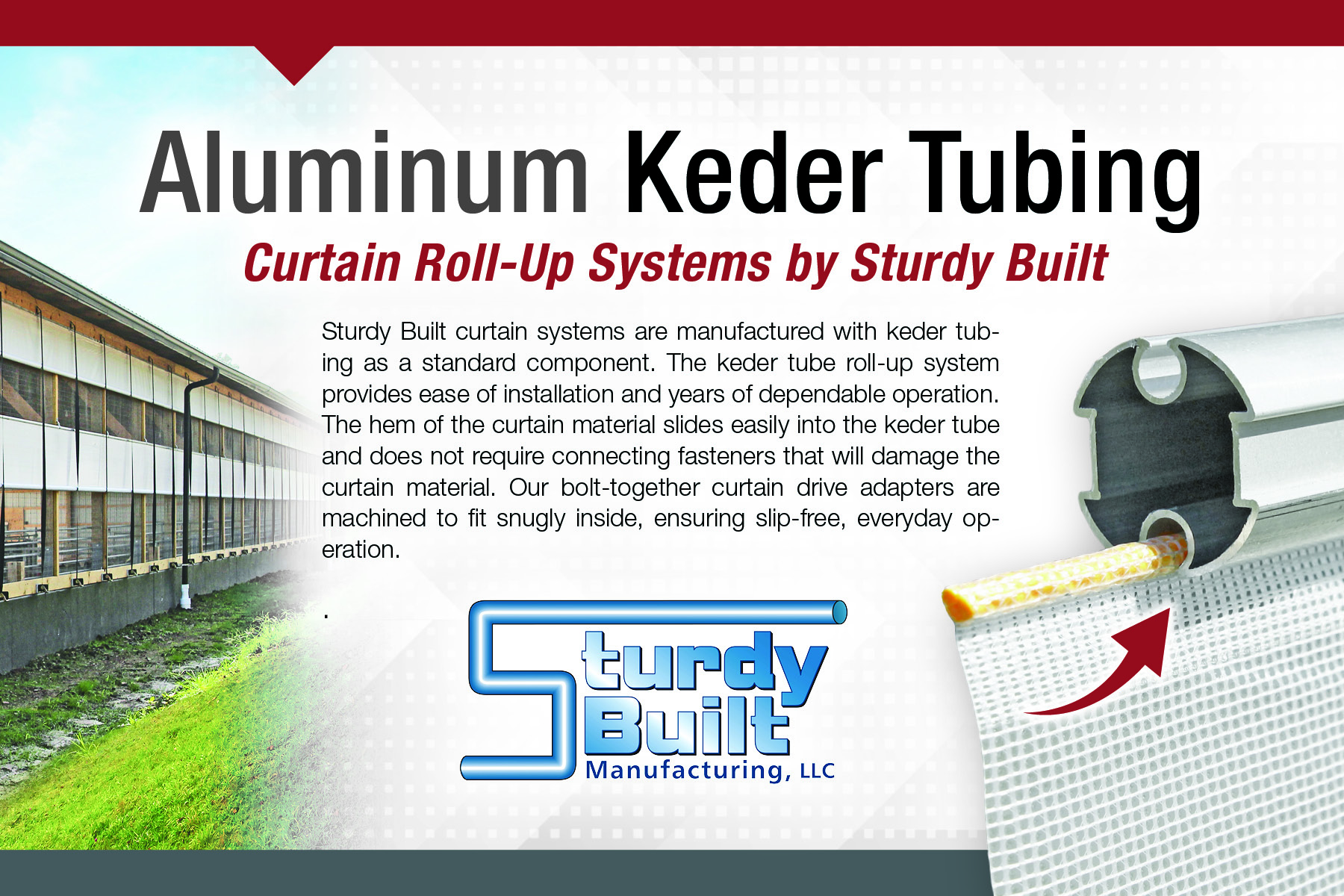 Aluminum Keder Tubing